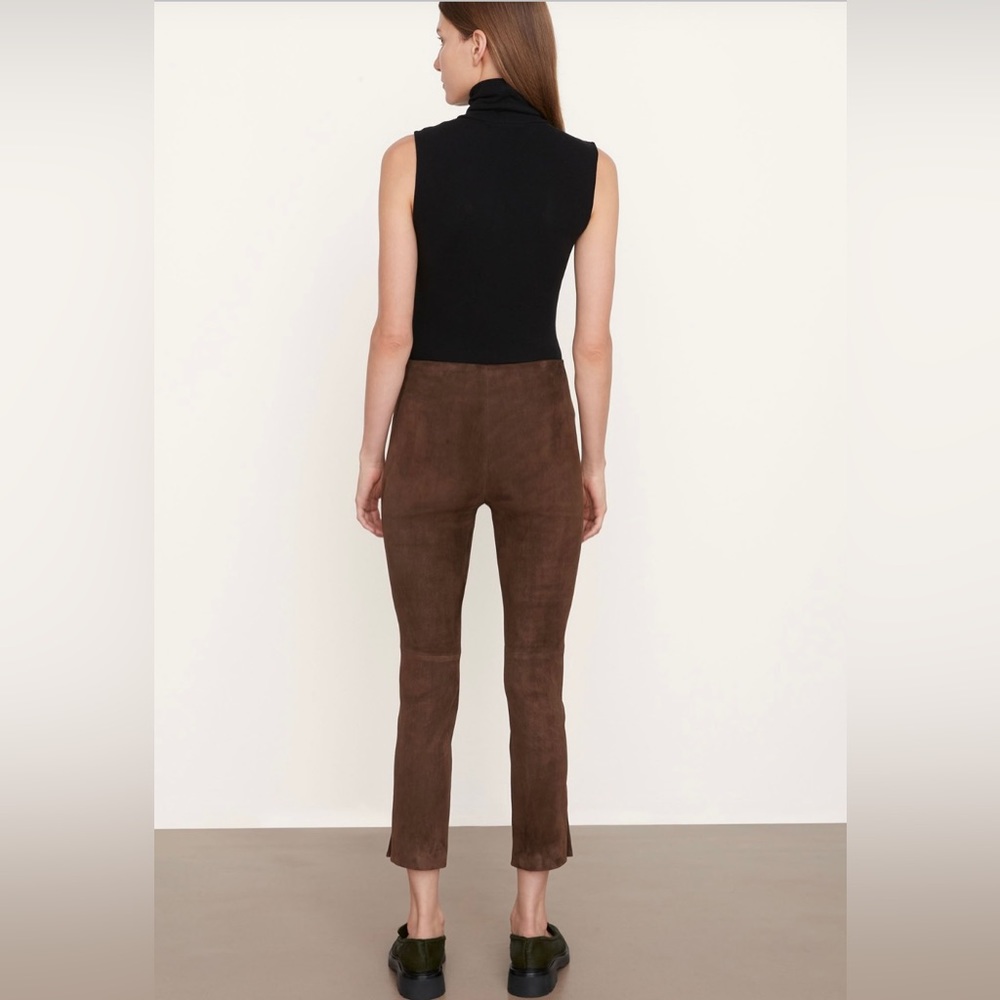 VINCE SUEDE CROP LEGGING / SIZE XS